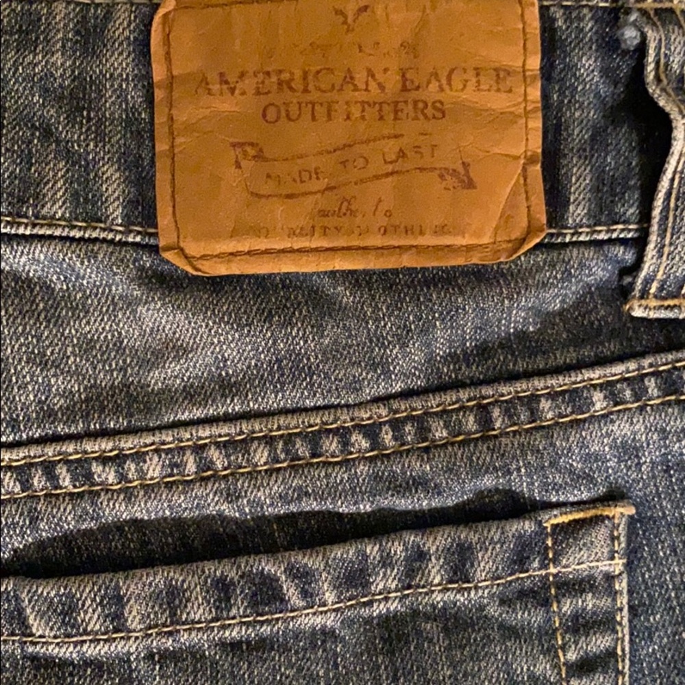 American Eagle Jean Shorts Daisy Dukes Size 2 - Picture 4 of 8